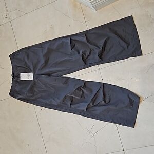 NWT WOMEN'S ZARA GREY GRAY PARACHUTE PANTS SLACKS SZ SMALL $46